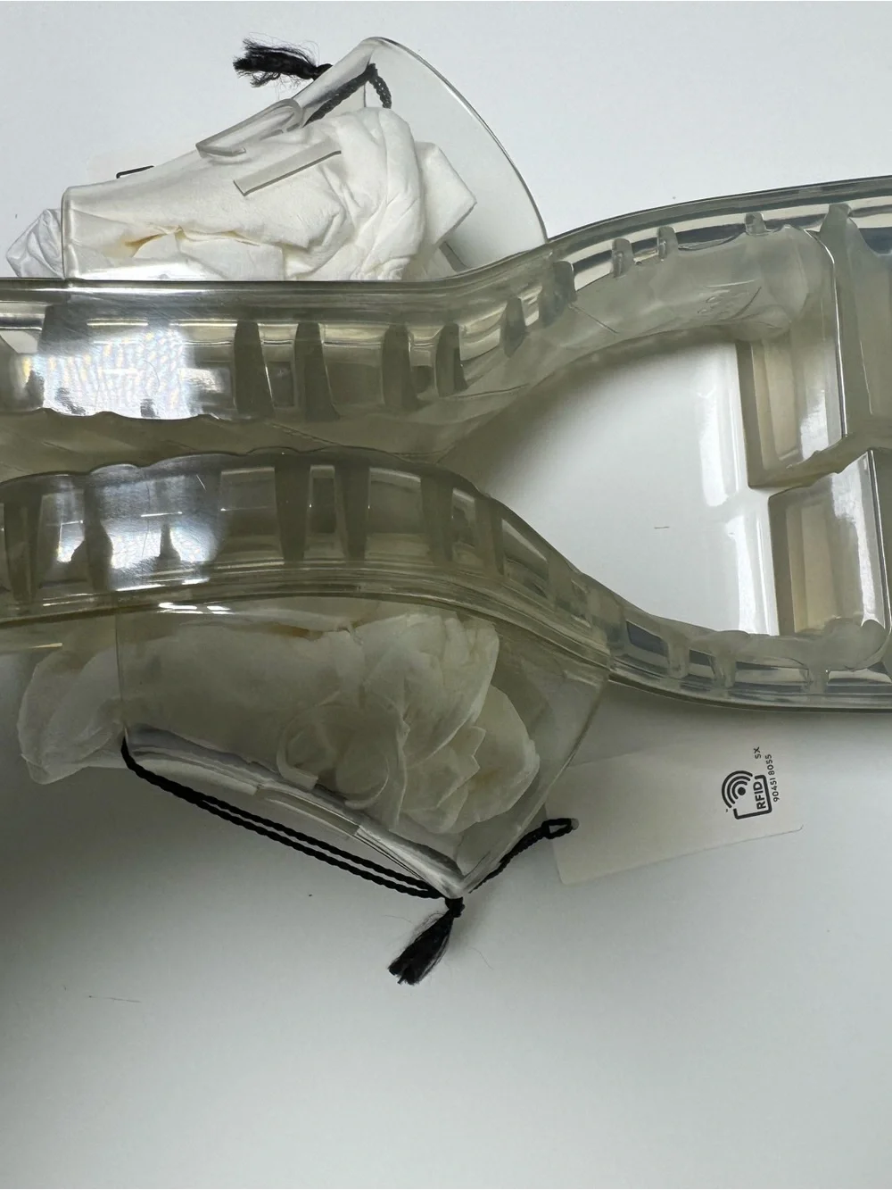 Gucci transparent rubber